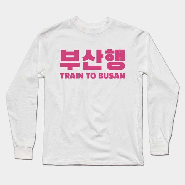 Train to Busan Long Sleeve T-Shirt by yeekonline